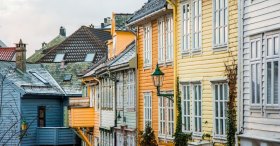 Bergen'in ahşap evleri