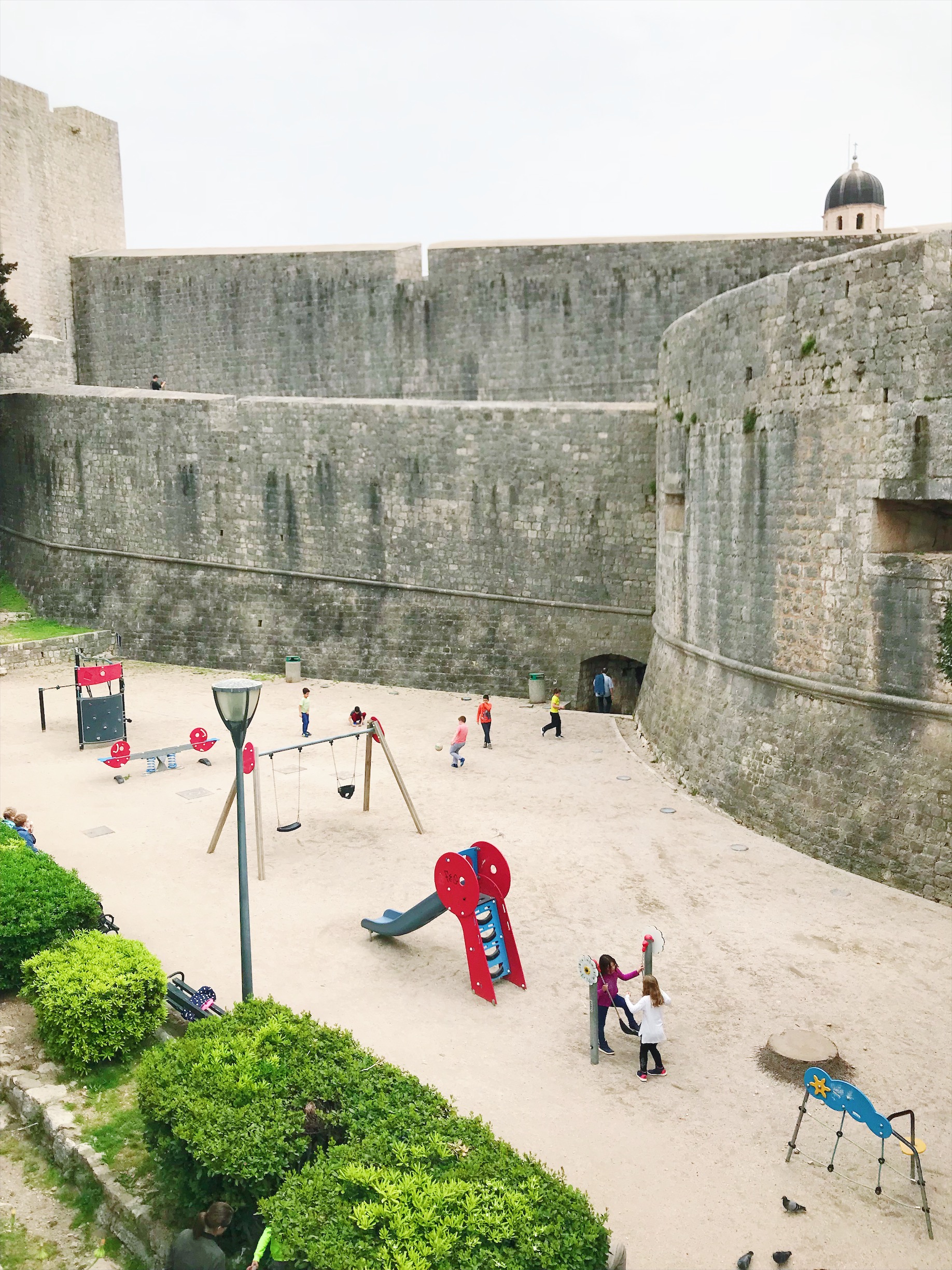 Dubrovnik'de oyun parkı